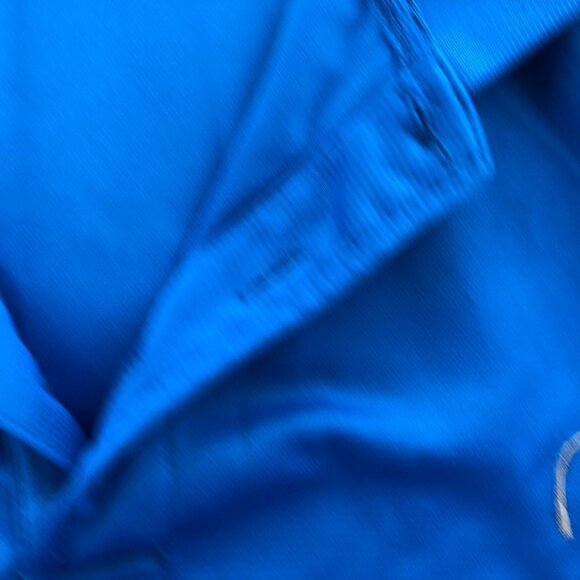 Ducks Unlimited Mens Polo Shirt XL Blue Short Sleeve Performance Top Activewear - Picture 7 of 13